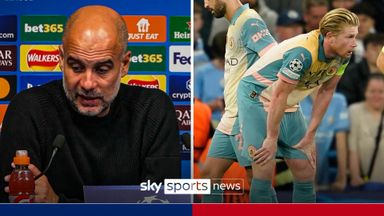 Guardiola: I was satisfied with our game | Unsure on De Bruyne injury