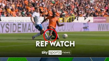 Ref Watch: Was Adegboyega's tackle on Barron a yellow or red?