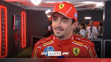 'I like number one!' | Leclerc reacts to Azerbaijan pole