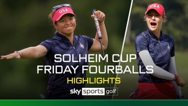 Team USA continue to dominate at Solheim Cup | Friday fourballs highlights