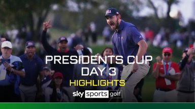 Presidents Cup | Day Three fourballs and foursomes highlights