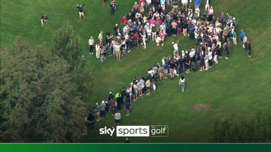 We've all been there... Schauffele smashes shot straight into tree!