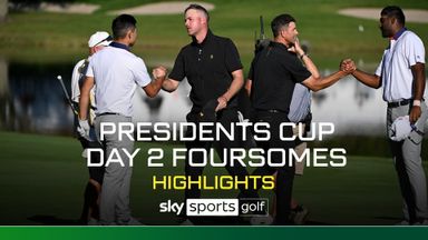 Internationals make epic comeback | Presidents Cup Foursomes highlights