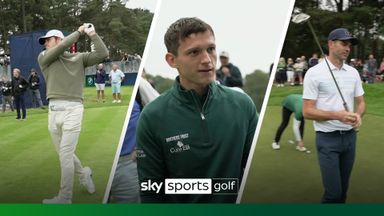 Celebs out at Wentworth! | Bale, Holland and Anderson show off golfing skills!