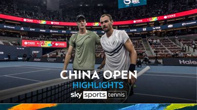 Sinner rallies from set down to beat Safiullin at China Open