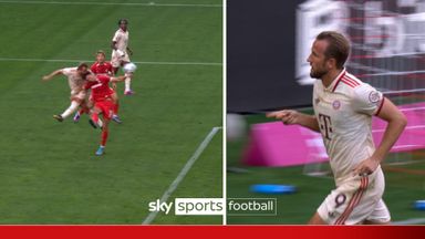 Off the mark! Kane scores first Bundesliga goal of the season!