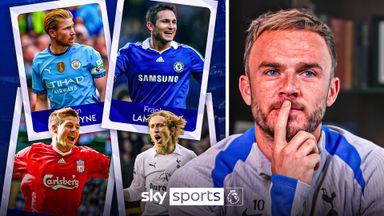 Gerrard or De Bruyne? Maddison chooses his greatest ever PL midfielder