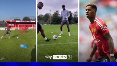 Man on a mission? Rashford posts private session in bid to regain form