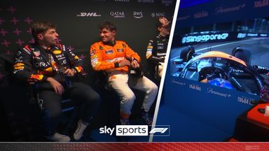 'NO WAY!' | Verstappen's hilarious reaction to Lando's near miss