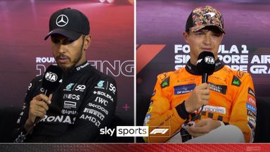 'I don't agree with any of it' | Hamilton and Norris back Max after swearing penalty