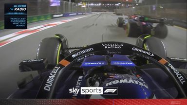 Onboard Colapinto's audacious opening corner overtake on teammate Albon