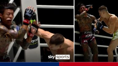 'Crumbled him! Starched him!' | HUGE highlight reel knockout!