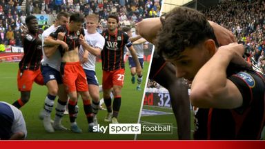 Incredible moment Beck accuses Osmajic of biting him in Preston vs Blackburn melee