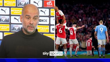 'They are taller and faster than us' | Pep talks up Arsenal's attacking threats