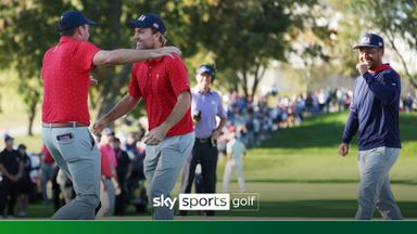 Bradley secures winning point as USA win the Presidents Cup!