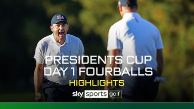 Presidents Cup | Day One Fourballs highlights