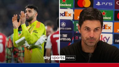 'I witnessed two of the best saves of my career' | Arteta hails Raya 