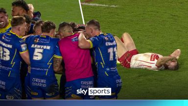 Golden point pandemonium... Drama as Williams wins it for Warrington!