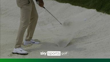 'Oh my word!' | Scheffler's shocking shank from the sand! 