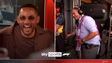 Ferrari 'Gettin' Jiggy' with Will Smith in the garage!