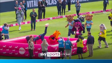 'What are you doing?!' | Absolute chaos in T20 Blast Mascot Derby