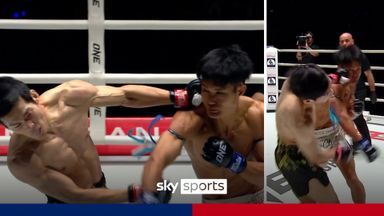 'Nothing but money!' | BIG KO sends opponent out of the ring!