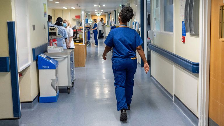 An NHS hospital ward. File pic: PA