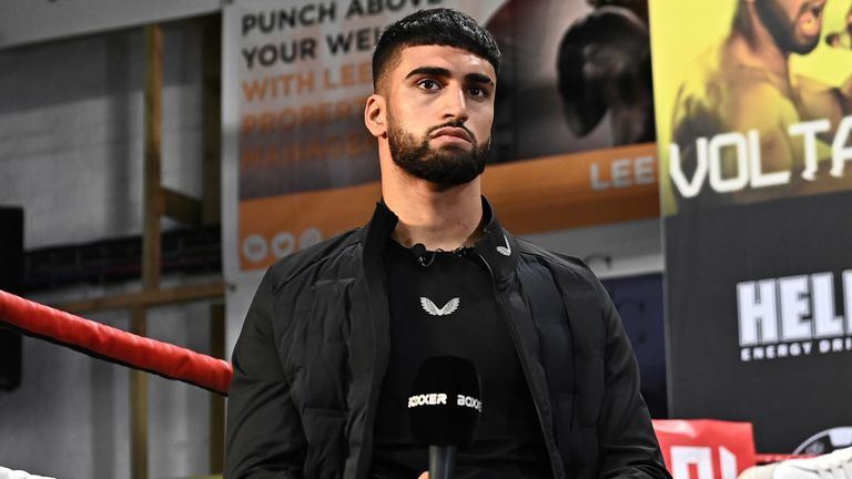 BEN SHALOM BOXXER .ADAM AZIM v OHARA DAVIES 1st PRESS CONFERENCE.PEACOCK GYM, CANNING TOWN, 12/09/2024.PIC CHRIS DEAN/BOXXER.(PICS FREE FOR EDITORIAL USE ONLY).ADAM AZIM V OHARA DAVIES.