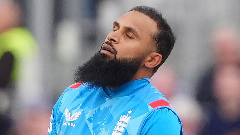 Adil Rashid, England vs Australia, third ODI