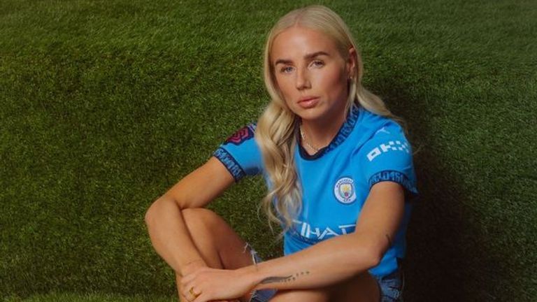 Manchester City's Alex Greenwood during the Sky Sports Editions shoot