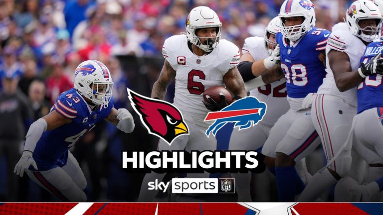 Highlights of the Arizona Cardinals against the Buffalo Bills from Week 1 of the NFL.