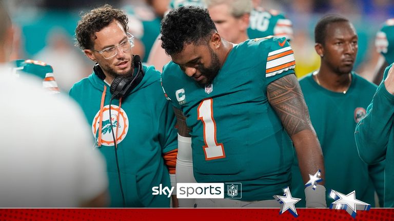 After previewing Minnesota versus San Francisco, Neil Reynolds and Ndamukong Suh then discuss whether Tua Tagovailoa&#39;s NFL future is in doubt after he suffered his fourth concussion in two years during Miami&#39;s heavy loss to Buffalo.