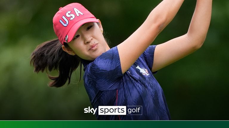 ANDREA LEE SOLHEIM CUP FRIDAY FOURBALLS