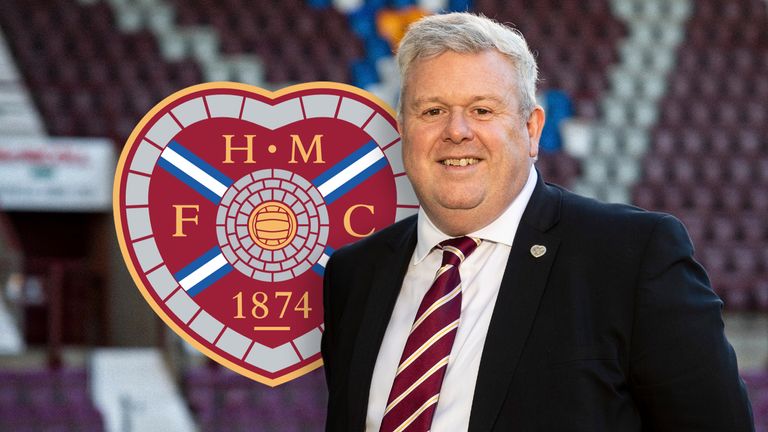 Hearts CEO Andrew McKinlay