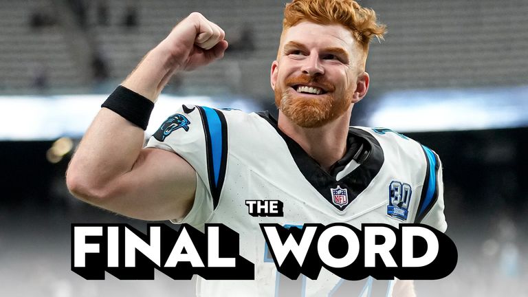 Andy Dalton led the Panthers to their first win of the season 