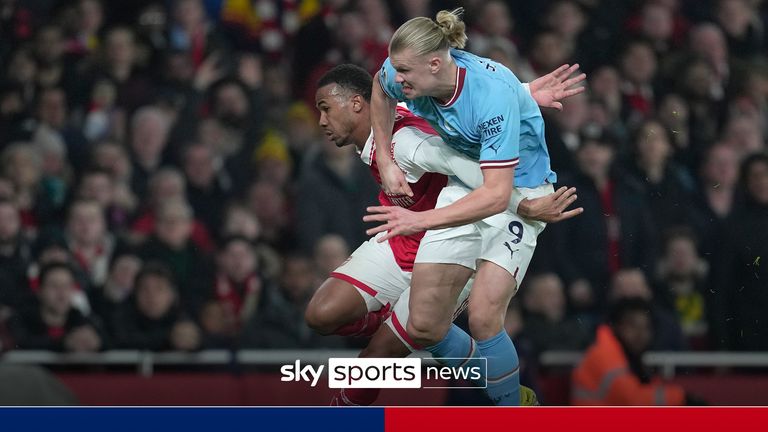 Sky Sports News' Nick Wright gives greater insight into how Arsenal managed to stop Manchester City's Erling Haaland scoring against them last season.