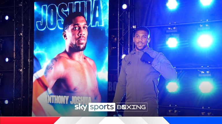 Anthony Joshua shares his thoughts ahead of Saturday's mega fight against Daniel Dubois.