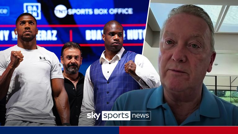 Frank Warren on Daniel Dubois and Anthony Joshua