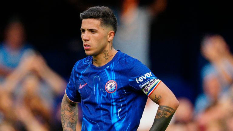 Chelsea's Enzo Fernandez has been banned from driving