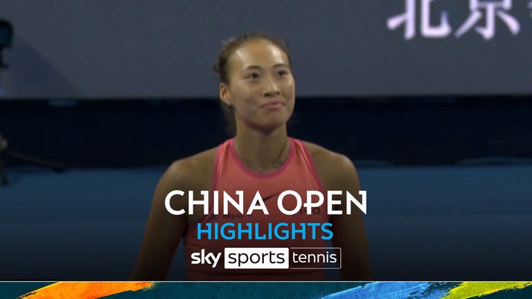 Highlights from the China Open match between Nadio Podoroska and Qinwen Zheng.