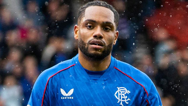 GLASGOW, SCOTLAND - AUGUST 24: Rangers' Danilo celebrates as he scores to make it 6-0 during a William Hill Premiership match between Rangers and Ross County at Hampden Park, on August 24, 2024, in Glasgow, Scotland. (Photo by Alan Harvey / SNS Group)