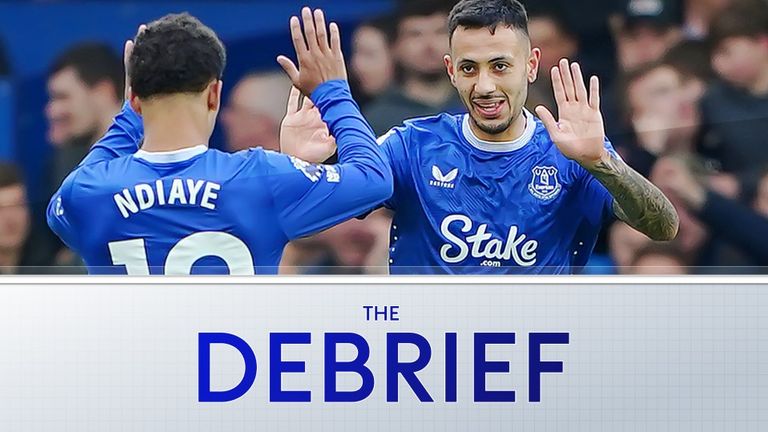 Dwight McNeil starred for Everton in their win over Crystal Palace