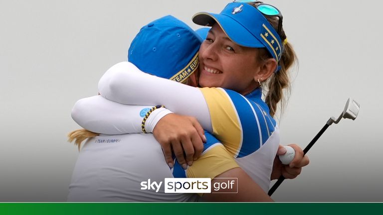 EMILY PEDERSEN SOLHEIM CUP FRIDAY FOURSOMES