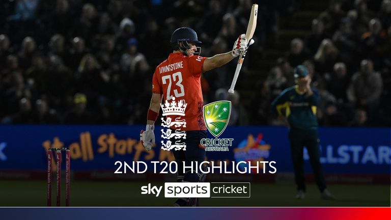 Eng v Aus 2nd T20 highlights