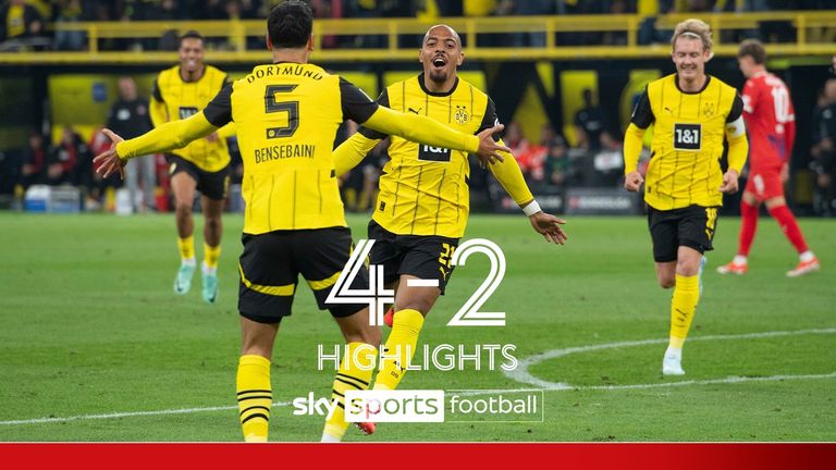 Watch highlights of the Bundesliga match between Borussia Dortmund and Heidenheim.