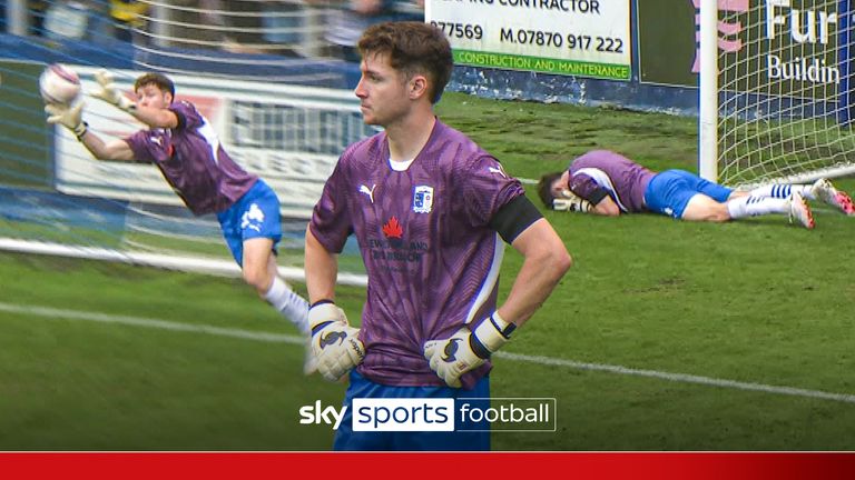 Defender makes epic save before goalkeeping blunder