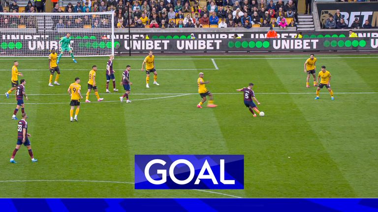 Schar equalises with INCREDIBLE long range strike