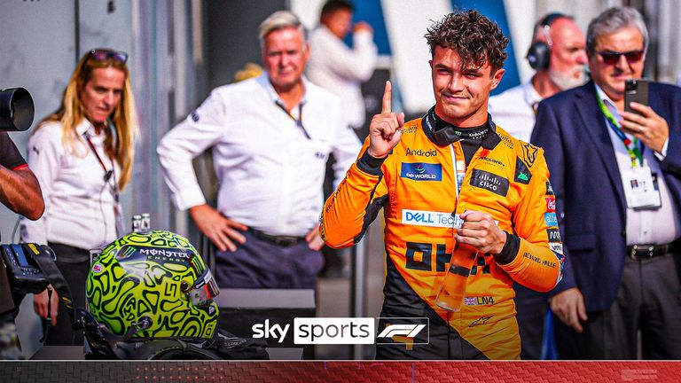 #4 Lando Norris (GBR, McLaren Formula 1 Team), F1 Grand Prix of Italy at Autodromo Nazionale Monza on August 31, 2024 in Monza, Italy. (Photo by HOCH ZWEI) Photo by: HOCH ZWEI/picture-alliance/dpa/AP Images