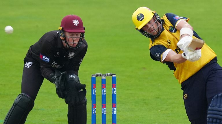 Glamorgan's Sam Northeast batting during the Metro Bank One Day Cup Final match at Trent Bridge,…
