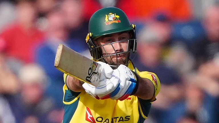 Glenn Maxwell, England vs Australia, third ODI